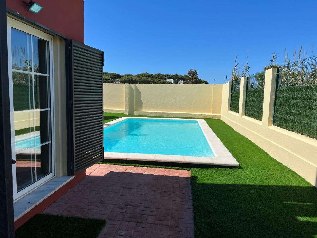 Casa Piscina Playa Barrosa Delfin 6 Villa ชิกลานา เด ลา ฟรอนเตรา ภายนอก รูปภาพ