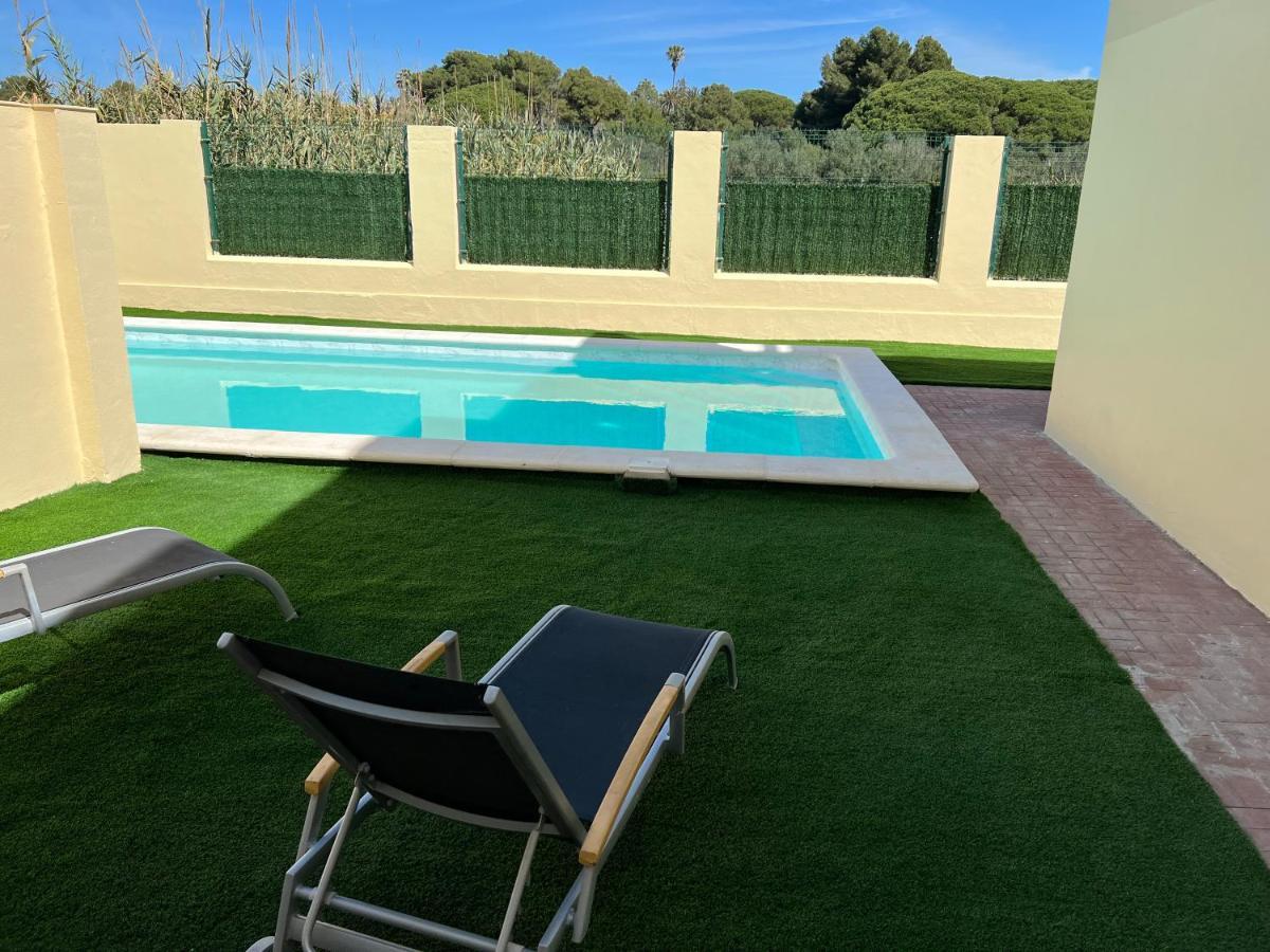Casa Piscina Playa Barrosa Delfin 6 Villa ชิกลานา เด ลา ฟรอนเตรา ภายนอก รูปภาพ