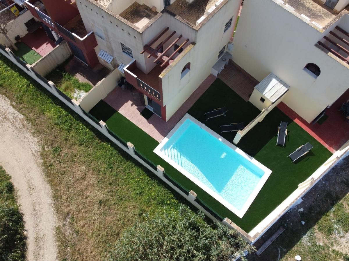 Casa Piscina Playa Barrosa Delfin 6 Villa ชิกลานา เด ลา ฟรอนเตรา ภายนอก รูปภาพ